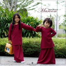 Maryam Kids (Maroon)